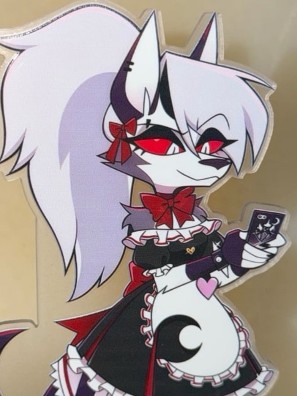 Helluva Boss Hazbin Hotel Loona maid cafe anime acrylic figure standee